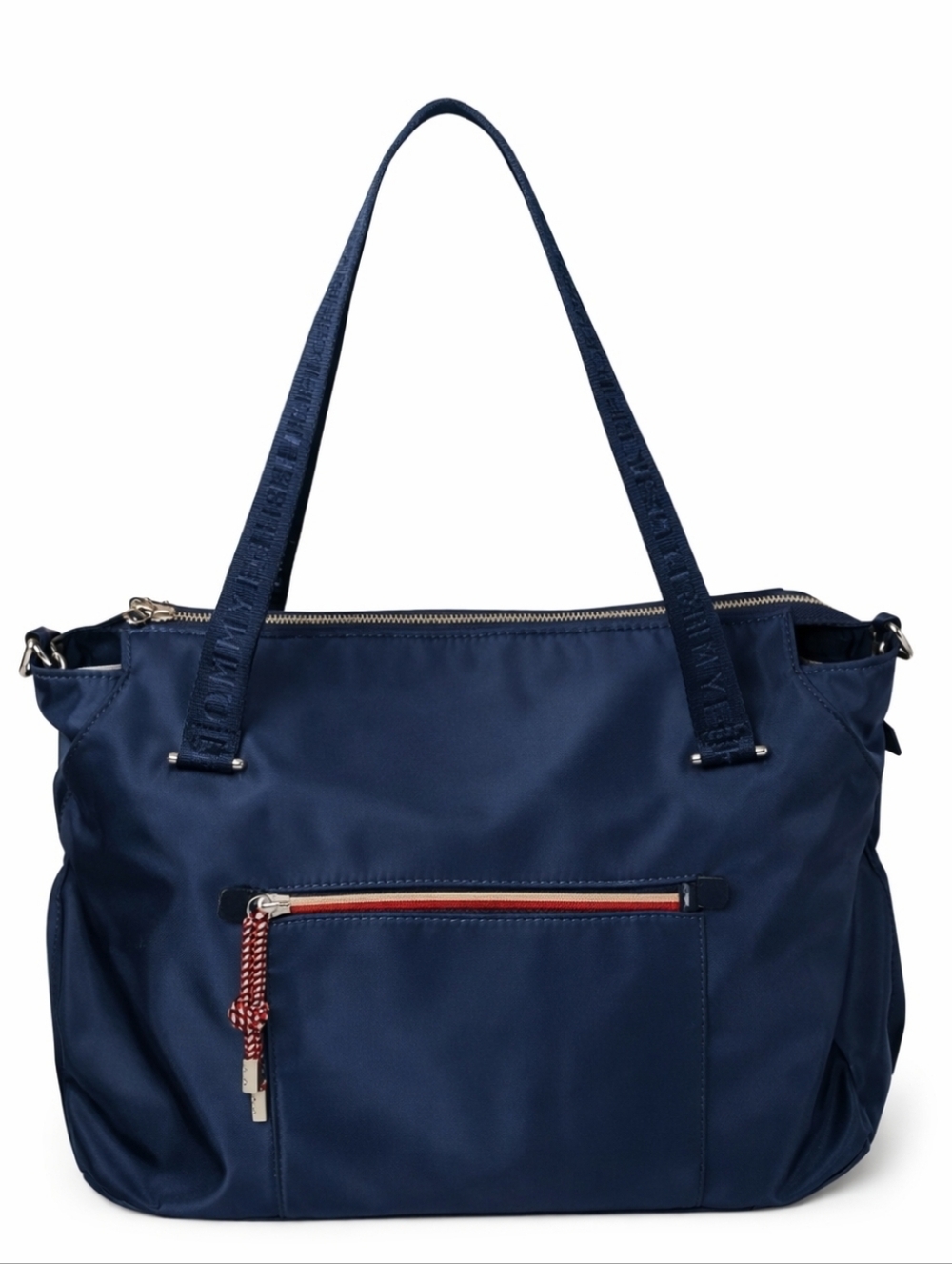 Tommy Hilfiger Large Navy Nylon Tote